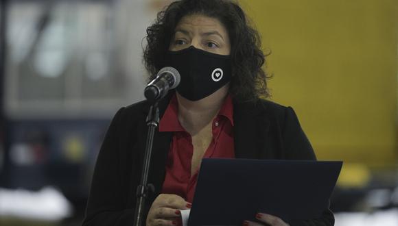 Carla Vizzotti, la ministra de Salud de Argentina. (Foto: AFP)