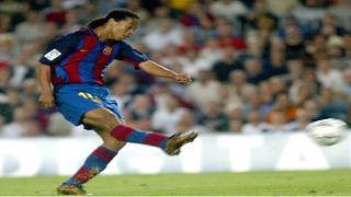 YouTube: El impresionante gol de Ronaldinho en primer partido con el Barcelona cumple 15 años [VIDEO]