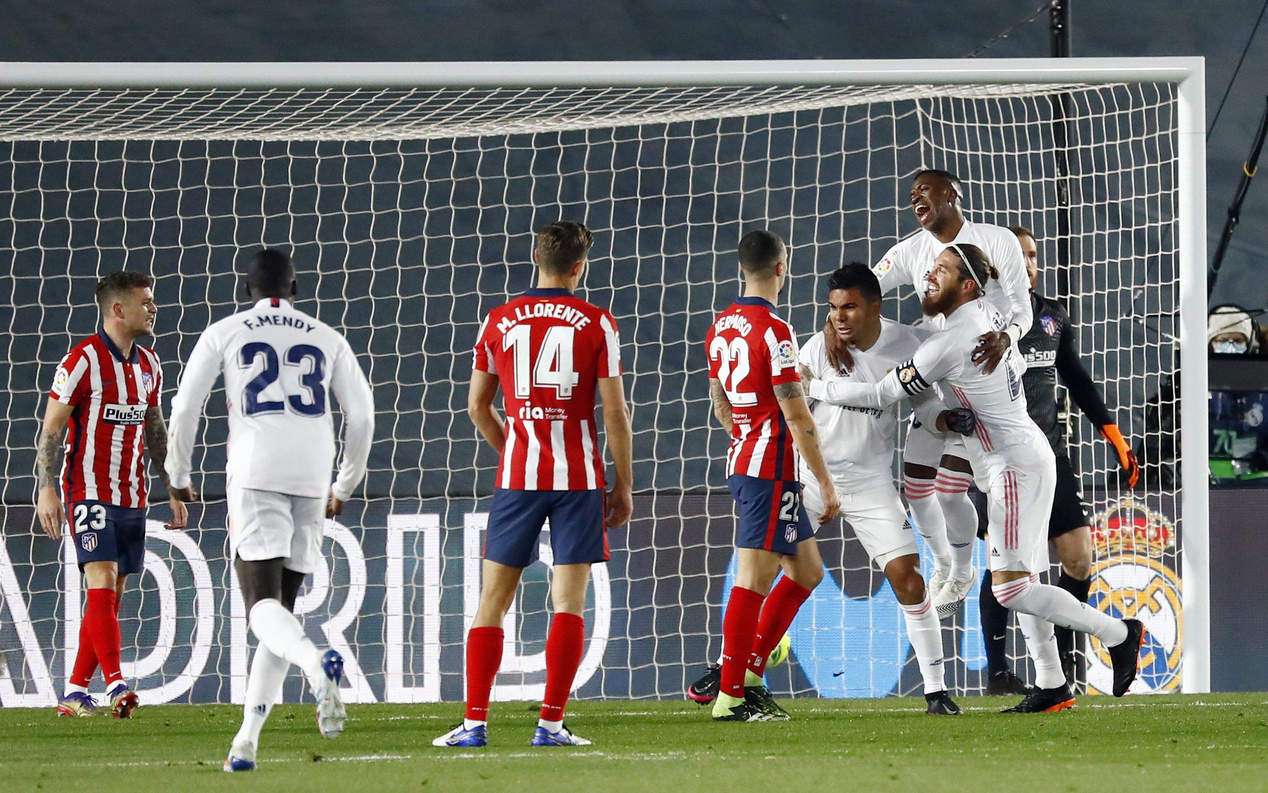 Real Madrid enfrentó al Atlético de Madrid por LaLiga