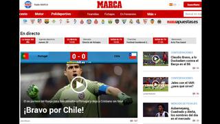 Chile vs. Portugal: prensa internacional se rinde ante Claudio Bravo