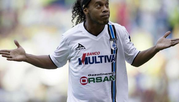 La Fiscalía de Brasil intervino las cuentas bancarias de Ronaldinho, pero se llevó una tremenda sorpresa porque apenas cuenta con 23 soles. ¿Acaso el ex astro brasileño está en la quiebra? (Foto: AFP)