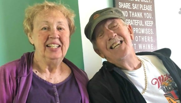 Leslie y Patricia McWaters fallecieron por COVID-19 el mismo día después de 47 años juntos. (Foto: Captura NBC)