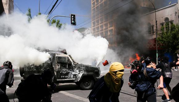 La izquierda achaca la causa de la protesta en Chile al modelo "neoliberal". (Foto: Reuters)