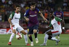 Barcelona goleó 3-0 al Alavés con doblete de Lionel Messi en el inicio de la Liga Española