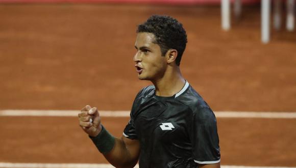 Juan Pablo Varillas comenzará el 2020 ubicado en el puesto 143 del ranking ATP | Foto: GEC