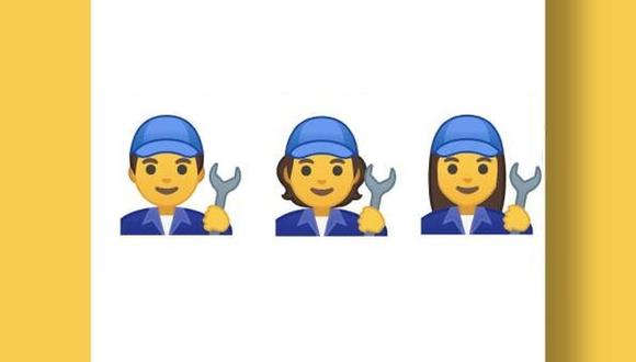 Los nuevos 53 emojis se presentan sin un género definido. (Foto: Google)