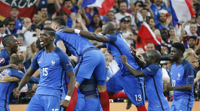 El eufórico festejo de Francia por el pase a final de Eurocopa - 1