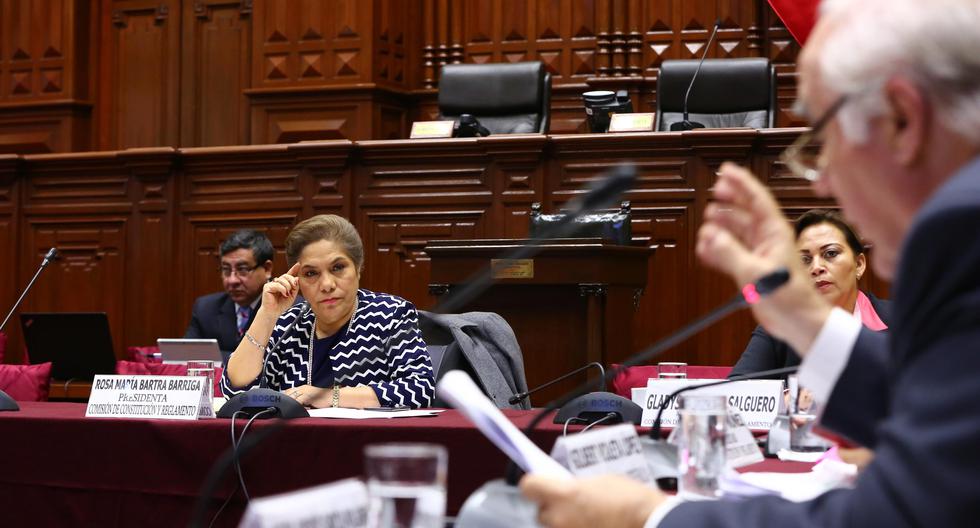 La congresista Luz Salgado se mostró en favor de la defensa de la institucionalidad del Congreso. (Foto: Congreso)