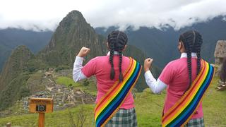 Machu Picchu fue el escenario de simbólica acción de reconocimiento a la mujer