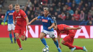 Napoli venció 3-2 a Red Bull Salzburgo en la noche histórica de Mertens | VIDEO