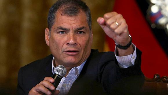 &quot;Si se portan mal, me les presento y les vuelvo a derrotar&quot;, asegur&oacute; Rafael Correa. (Foto: Reuters)