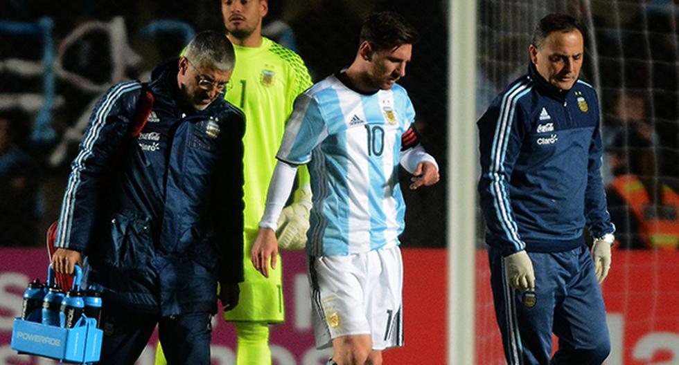 Lo que menos deseaban los fanáticos del fútbol podría suceder. Lionel Messi salió lesionado de su partido con Argentina ante Honduras ¿Se pierde la Copa América? (Foto: Getty Images)