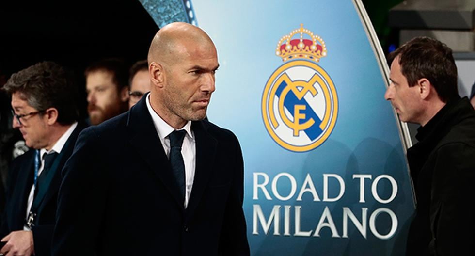 Zinedine Zidane, técnico del Real Madrid, tuvo que admitir que se equivocó en el partido ante Wolfsburgo por Champions League (Foto: Getty Images)
