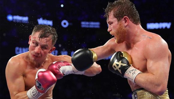 Saúl Álvarez y Gennady Golovkin tendrán una trilogía. (Foto: EFE)