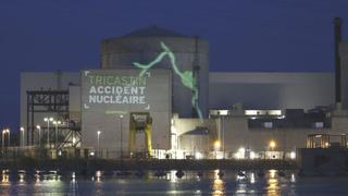 Greenpeace irrumpe en una planta nuclear francesa