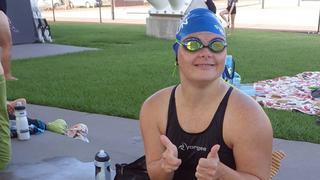 La nadadora con síndrome de Down que batió un récord mundial sin darse cuenta