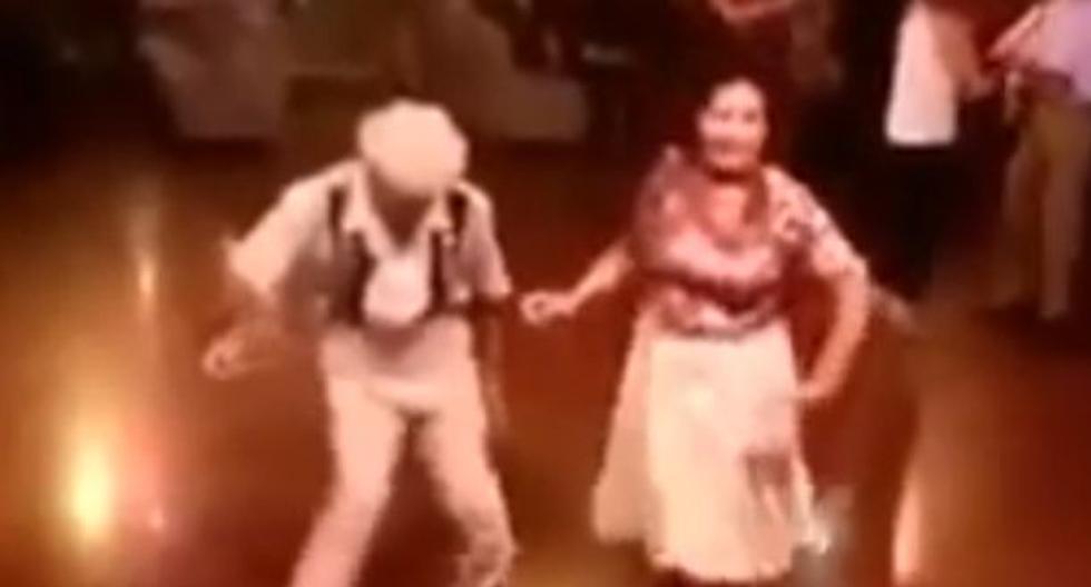 Esta pareja de abuelos causa sensación por su excelente manera de bailar rock and roll (YouTube)