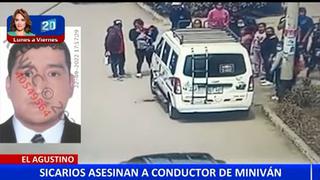El Agustino: asesinan a taxista en la puerta de un colegio tras ser citado con engaños
