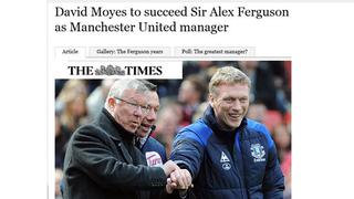 Alex Ferguson ya tendría sucesor: sería David Moyes del Everton