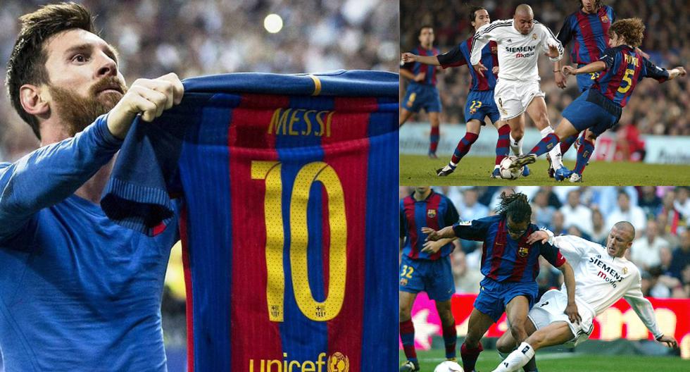 Barcelona vs. Real Madrid: los dos últimos clásicos antes de la aparición de Lionel Messi en el Barza. (Foto: AFP).