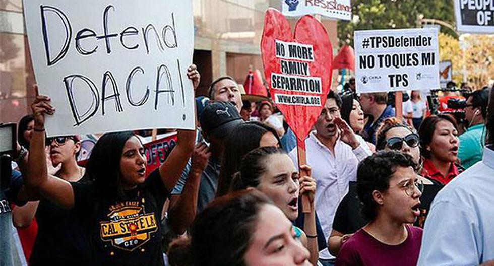 EE.UU. Más de 9 mil peruanos podrían ser deportados por abolición del DACA por Donald Trump. (Foto: Difusión)