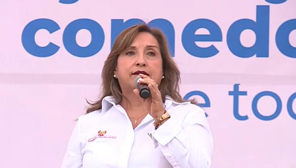 Dina Boluarte fue ministra de Desarrollo e Inclusión Social. (Foto: El Comercio)