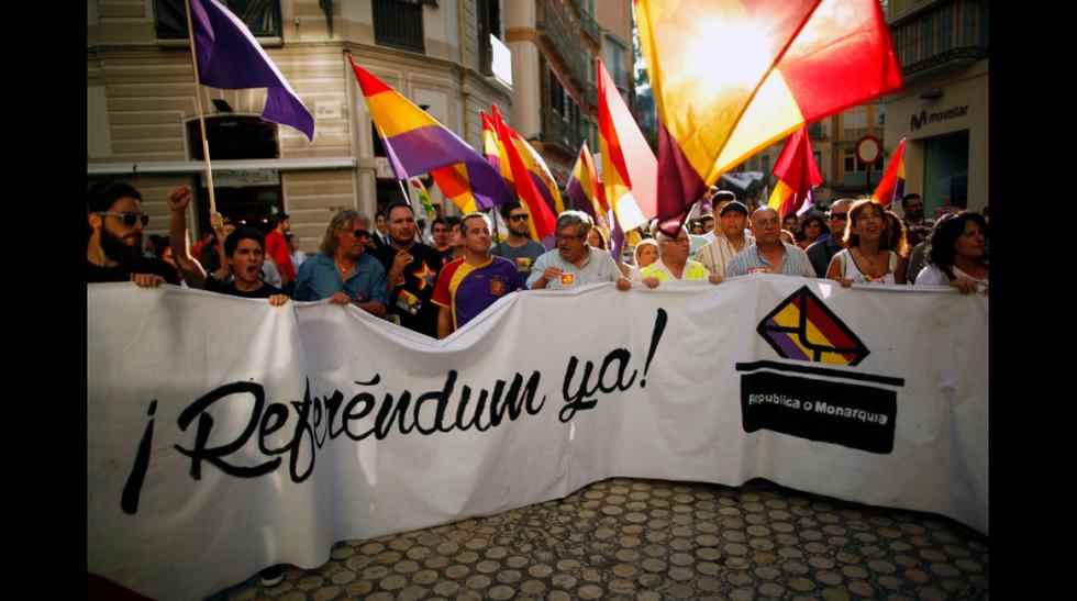 Españoles vuelven a reclamar un referéndum sobre la monarquía - 2