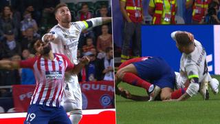 Sergio Ramos aplicó fuerte codazo a Diego Costa y no fue sancionado