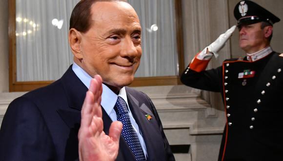 El líder del partido de centroderecha Forza Italia - Il Popolo della Liberta, Silvio Berlusconi. (Foto de VINCENZO PINTO / AFP)