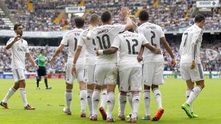 Real Madrid aplastó 8-2 a La Coruña con 'hat-trick' de CR7
