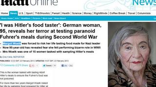Margot Woelk, una de las mujeres que arriesgaba la vida por Adolfo Hitler