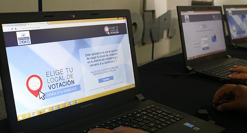 A partir del 2 de marzo electores podrán conocer su local de votación, informó la ONPE. (Foto: Andina)