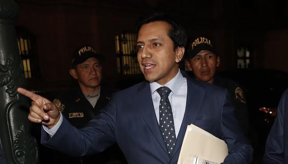 Gilbert Violeta había dejado la vocería de la bancada Peruanos por el Kambio luego de las renuncias de tres integrantes de dicho grupo parlamentario. (Foto: USI)