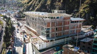 Construcción del hospital San Juan de Matucana registra un 80% de avance  y será terminado este año