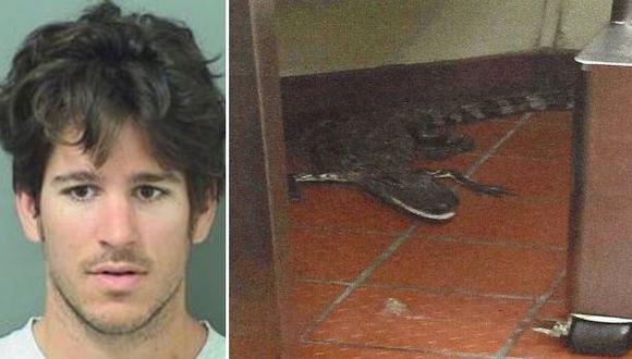 Hombre lanzó un caimán por la ventana de restaurante en Florida