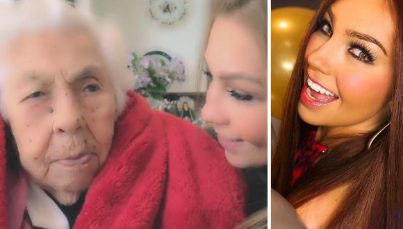 Thalía celebra los 101 años de su abuela cantando juntas en un tierno clip (Foto: Captura de pantalla/ Instagram)