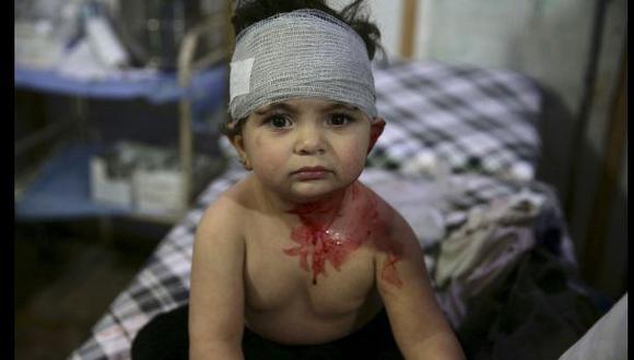 Siria: Siete niños muertos por bombardeo del régimen de Al Asad