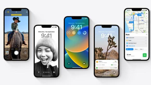 iOS 16 podría restringir algunas funciones de tu iPhone según el país en el que estés. (Foto: Apple)