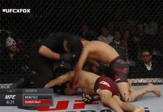 UFC Chile: Humberto Bandenay perdió con terrible nocaut ante Gabriel Benítez