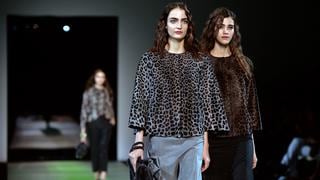 Armani, sencillez y elegancia en la Semana de la Moda de Milán