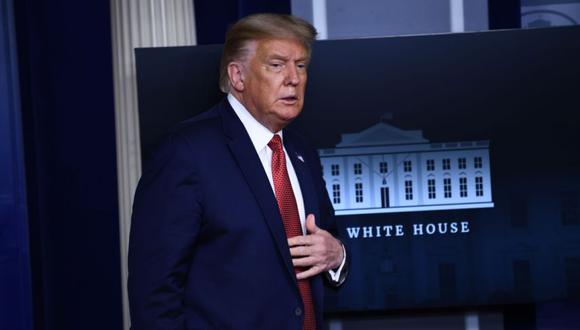 El presidente de Estados Unidos, Donald Trump, en una imagen del 10 de agosto en la Casa Blanca. (AFP / Brendan Smialowski).