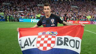 Mandzukic se retiró de la selección de Croacia tras jugar la final de Rusia 2018