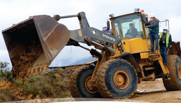 Puno: Devida y municipio de Sandia inician mantenimiento de camino vecinal (Foto: Municipalidad de Sandia)