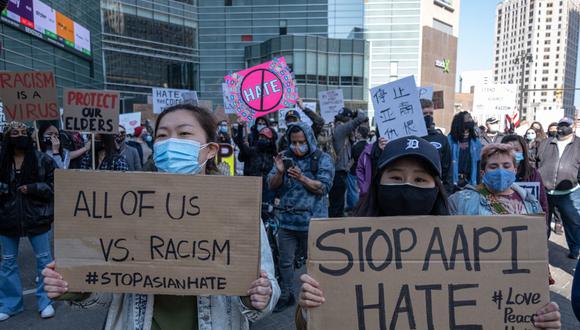 Los ataques a estadounidenses de origen asiático tuvieron un alza que parece confirmar una tendencia denunciada por esa comunidad desde el inicio de la pandemia. (Foto: Seth Herald / AFP)