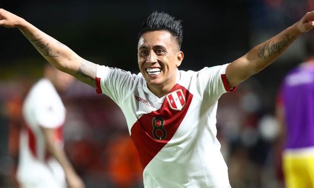 Christian Cueva comes from scoring against Bolivia and Venezuela in the last double date.