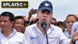 Santos condiciona posible reunión con Maduro [VIDEO]