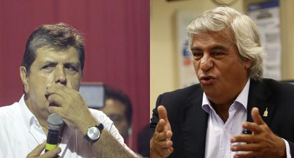 Alan García y Fernando Olivera se verán las caras en el debate. (Foto: elcomercio.pe)