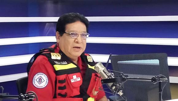 Andrés Roberto Ángeles Bachet, comandante general de los Bomberos Voluntarios del Perú, renunció a su cargo (Foto: Difusión)