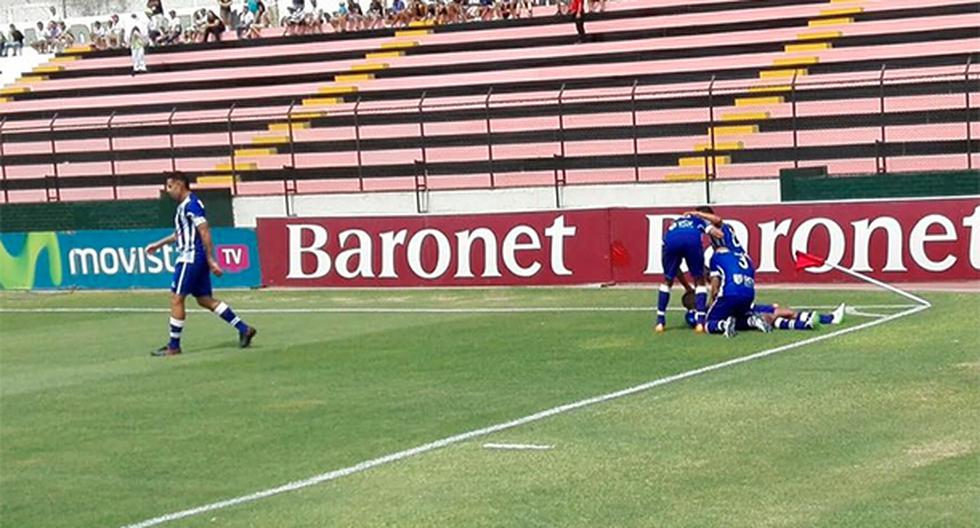 San Martín no pudo debutar con un triunfo en casa. Alianza Atlético lo venció por 1-0 con gol de Luis Palacios y se llevó la primera victoria del Torneo de Verano. (Foto: Javier Sáenz)