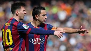 Xavi se deshizo en halagos hacia Messi: "Para mí, el ya es el más grande, con o sin Mundial"